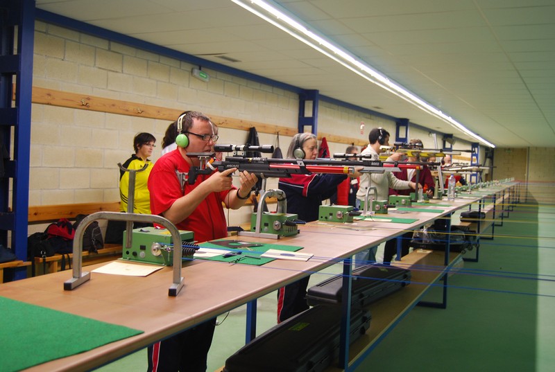 Navarra &quot;al copo&quot; en el VII Open de Tiro para Ciegos